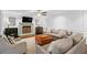 Inviting living room with fireplace, plush sofas, and classic finishes, perfect for relaxing at 3570 W Hampton Nw Dr, Marietta, GA 30064