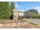 Edgewater community entrance sign with stone pillars and landscaped surroundings, creating an inviting welcome at 234 Fieldbrook Xing, Canton, GA 30115