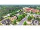 Aerial view of residential area showing houses and the construction area at 2369 Apalachee Crucis Ln, Dacula, GA 30019