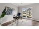 Bright office featuring a modern desk, sleek decor, and a large window view at 2500 Grand Manor Ct, Marietta, GA 30068
