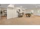 Finished basement with billiards table and entertainment area at 4457 Equity Ct, Ellenwood, GA 30294