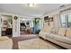 Comfortable living space with seamless flow to other rooms, perfect for entertaining and everyday living at 3750 Mckown Rd, Douglasville, GA 30134