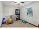 Spare basement room with exercise area and storage options at 422 Laurian Nw Way, Kennesaw, GA 30144