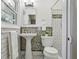 Cozy bathroom with colorful tile accents at 2419 Little John Se Trl, Marietta, GA 30067