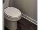 Modern white toilet at 6426 Rosetta Drive # 53, South Fulton, GA 30331