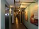 Hallway with artistic design elements leads to units 2 and beyond at 319 Atlanta Se St # 317, Marietta, GA 30060
