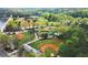 Aerial view of meticulously maintained baseball and softball fields at 1430 Oconee Ne Pass, Brookhaven, GA 30319
