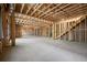 Spacious unfinished basement shows exposed beams, concrete floor, and framing at 1430 Oconee Ne Pass, Brookhaven, GA 30319