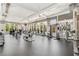 Well-equipped gym featuring modern exercise machines and ample natural light at 200 River Vista Dr # 713, Atlanta, GA 30339