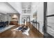 Elegant foyer with high ceilings, hardwood floors, paneled walls, and stylish decor at 332 Chaffin Rd, Roswell, GA 30075