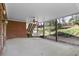 Covered porch with ceiling fan and swing, offering a relaxing outdoor space at 3605 Grey Abbey Dr, Alpharetta, GA 30022