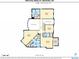 First floor plan showing primary bedroom, bedroom, and bathrooms at 3605 Grey Abbey Dr, Alpharetta, GA 30022