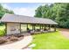 A picnic area with tables at 3605 Grey Abbey Dr, Alpharetta, GA 30022