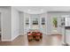 Cozy breakfast nook with a view of the outdoors and seating for four at 3452 Hard Creek Ln, Buford, GA 30519