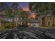 Charming two-story home with attached garage with colorful sunset at 629 Pinetree Dr, Decatur, GA 30030