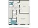 Second floor plan featuring bedrooms, walk in closet, and bathrooms at 629 Pinetree Dr, Decatur, GA 30030