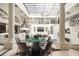 Bright atrium featuring skylights, multiple floors and spiral staircase at 3511 Roxboro Ne Rd, Atlanta, GA 30326