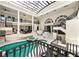 Grand atrium with pool, spas, multiple balconies, and a glass ceiling at 3511 Roxboro Ne Rd, Atlanta, GA 30326