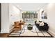 Cozy living room with modern furniture and a large window at 3511 Roxboro Ne Rd, Atlanta, GA 30326