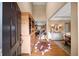 Inviting entryway showcasing a soaring ceiling, hardwood floors, and stylish decor elements at 4215 Evans Farms Dr, Cumming, GA 30040