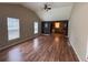 Spacious living room featuring hardwood floors, natural light and a cozy atmosphere at 1938 Main Nw St, Atlanta, GA 30318