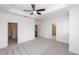Spacious main bedroom offers ample closet space and ensuite access at 702 Dodd Ln # 159, Buford, GA 30518