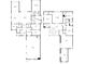 Two story floor plan shows dining, kitchen, living, bedrooms, bathrooms, and garage dimensions at 100 Maison Ct, Roswell, GA 30076