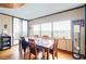 Cozy dining area with large windows offering serene views of the outdoors at 1130 Piedmont Ne Ave # 1407, Atlanta, GA 30309