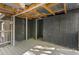 View of back porch featuring a wood ceiling and floors at 3541 Hutcheson Ferry Rd, Whitesburg, GA 30185