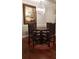 Cozy dining area with decorative light fixture and seating for four at 1804 Huntingdon Chase # 1804, Atlanta, GA 30350
