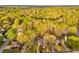 Beautiful aerial view of a neighborhood with lush green trees and well-maintained homes at 825 Clarion Way, Lawrenceville, GA 30044