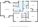Upstairs floor plan showcases bedrooms, bathrooms, laundry room, and walk-in closets for comfortable living at 825 Clarion Way, Lawrenceville, GA 30044