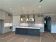 Spacious kitchen with island, custom cabinets, and recessed lighting at 4209 Legacy Ln # 31, Acworth, GA 30101