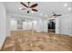 Spacious basement featuring tile floors, recessed lighting, and multiple doorways leading to other rooms at 115 Mount Paran Rdg, Atlanta, GA 30327