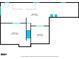 Floor plan of basement showcasing multiple rooms with dimensions for layout planning at 3130 Crestmont Nw Way, Kennesaw, GA 30152