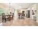 Spacious eat-in kitchen featuring a center island, stainless steel appliances, and bright breakfast nook at 3130 Crestmont Nw Way, Kennesaw, GA 30152