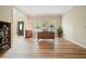 Spacious home office with wood floors and ample natural light at 3130 Crestmont Nw Way, Kennesaw, GA 30152