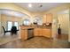 Open kitchen view featuring stainless steel appliances and ample counter space at 5556 Cascade Sw Run, Atlanta, GA 30336