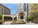 Charming exterior featuring an arched entryway, well-manicured landscaping, and contemporary architectural elements at 70 Sheridan Ne Dr # 10, Atlanta, GA 30305