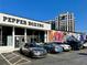 Pepper Boxing gym with street parking available in front of a muraled wall at 70 Sheridan Ne Dr # 10, Atlanta, GA 30305