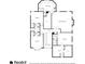 Floor plan showcasing second-floor layout with bedrooms, bathrooms, and walk-in closets at 341 Declaire Ne Way, Marietta, GA 30067