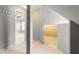 Hallway view showcasing neutral paint, carpet, and multiple entrances to rooms at 341 Declaire Ne Way, Marietta, GA 30067