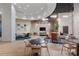 Resident lounge with multiple seating areas, marble tables, and stylish decor at 1080 Peachtree Ne St # 1504, Atlanta, GA 30309