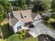 An aerial view of the home, highlighting the well-maintained yard and the surrounding neighborhood at 1127 Bank Se St, Smyrna, GA 30080