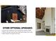 Optional upgrades like party barn, fireplace, cellars, saunas, and home gyms at 146 Sherwood Ln, Canton, GA 30115