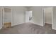Well-lit bedroom showcases doorways to the bathroom and closet at 5140 Woodline View Cir, Auburn, GA 30011