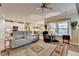 Bright living space featuring a comfortable seating area and open flow to the kitchen and dining at 230 Hickory Chase, Canton, GA 30115