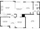 First floor plan showcasing the living room, kitchen, and dining room at 580 Hammersmith Dr, Suwanee, GA 30024