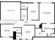 Second floor plan showcasing bedrooms, bathrooms, and walk-in closets at 580 Hammersmith Dr, Suwanee, GA 30024