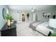 Large main bedroom with carpet, en suite bathroom, and modern decor at 909 Otter Ne Way, Marietta, GA 30068